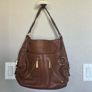 Gorgeous cognac Michael Kors shoulder bag